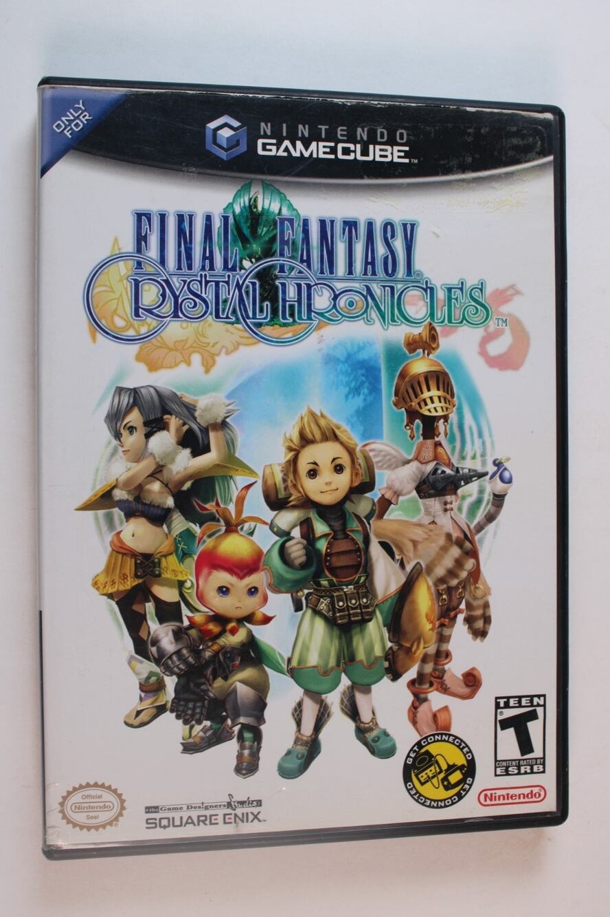Final Fantasy: Crystal Chronicles (Nintendo GameCube, 2004) Authentic, tested